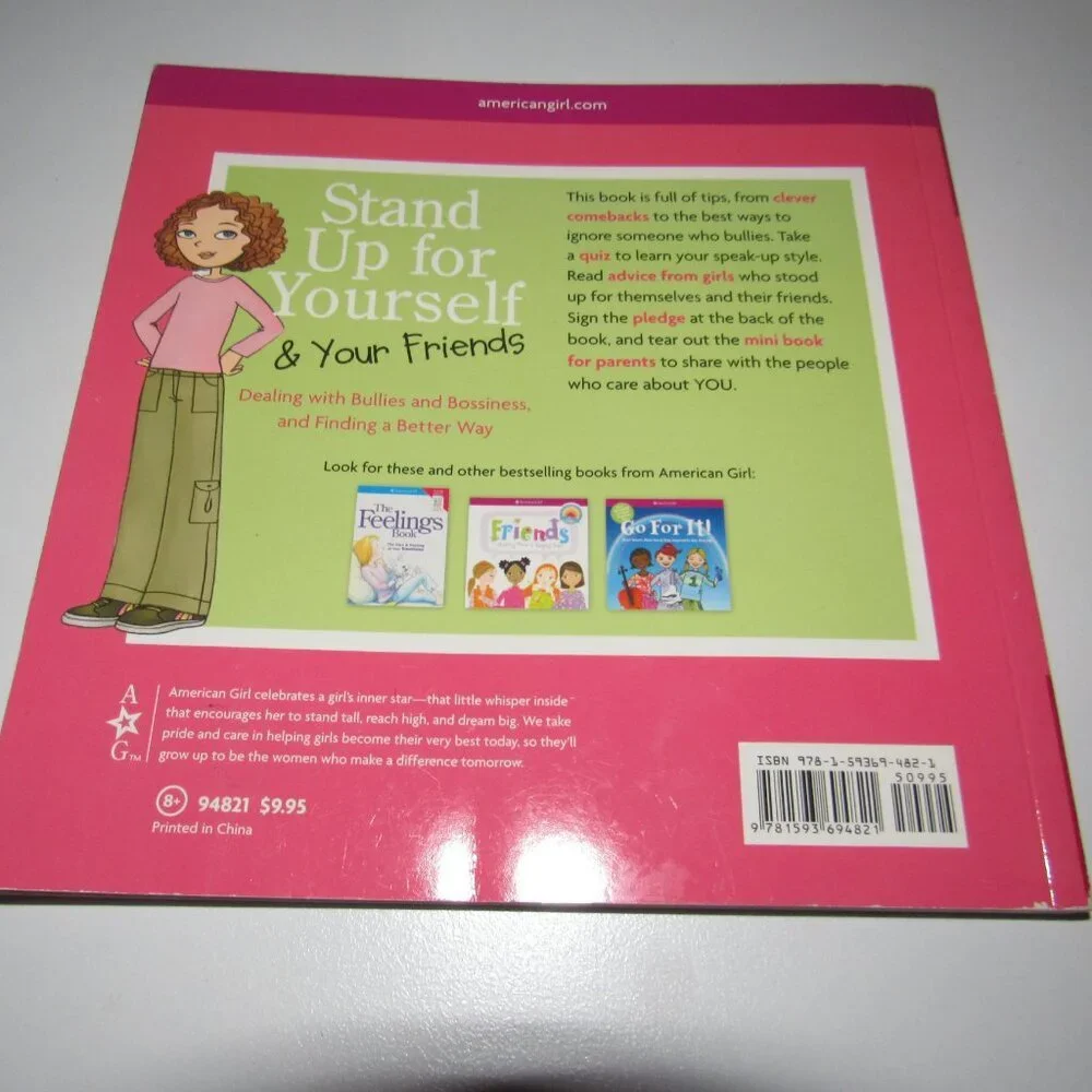 American Girl “Stand Up for Yourself & Your Friends” • Tween Bullying Guide (8+)